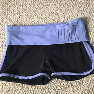 Victoria’s Secret pink yoga shorts